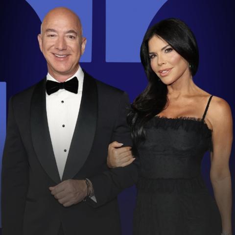 لاورين سانشيز و جيف بيزوس - صورة معدلة