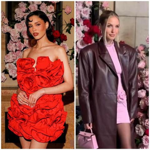 من كلوي سيفيني الى ايرينا شايك.. اطلالات النجمات في حفل ماغدا بوتريم مع H&amp;M