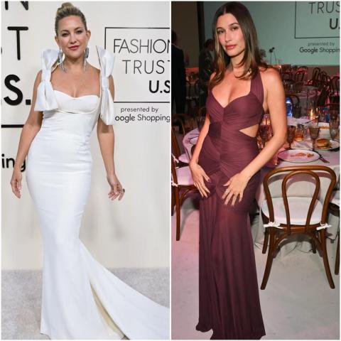 من هايلي بيبر الى كيت هدسون وغيرهن.. اطلالات جوائز فاشن ترست الأمريكية 2025