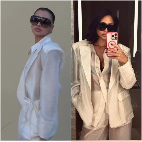 الأبيض يسيطر على اطلالات المؤثرات العربيات في لوس أنجلوس