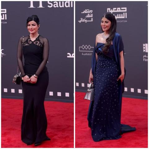 اطلالات ميلا الزهراني والنجمات السعوديات في افتتاح مهرجان أفلام السعودية 2025