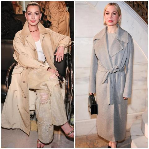 آن هاثاوي ونجمات عالميات باطلالات ملفتة في عرض رالف لورين