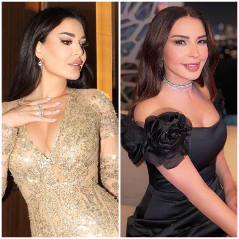 إطلالات ملفتة لـ سيرين عبد النور وماغي بو غصن في دبي