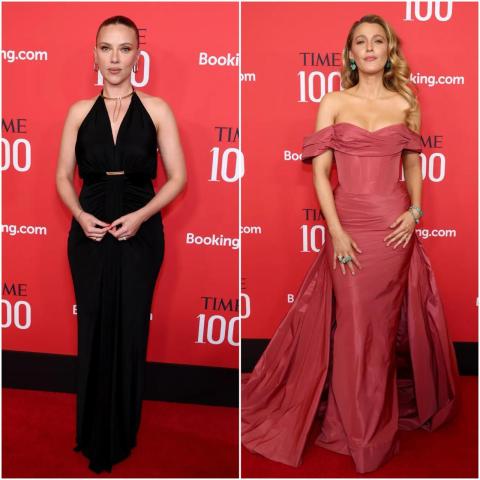 من بليك لايفلي الى سكارليت جوهانسون.. نجمات متألقات في حفل  Time100