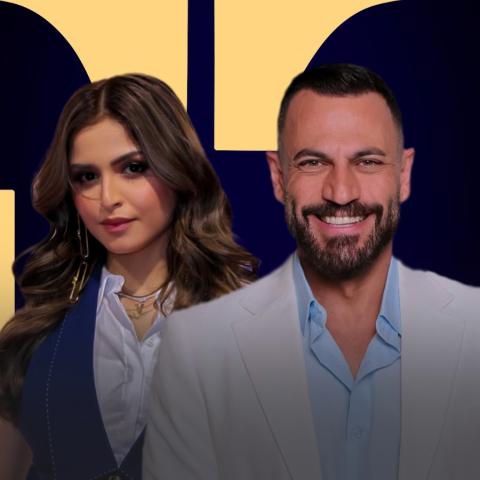 نيكولا معوض وحلا الترك