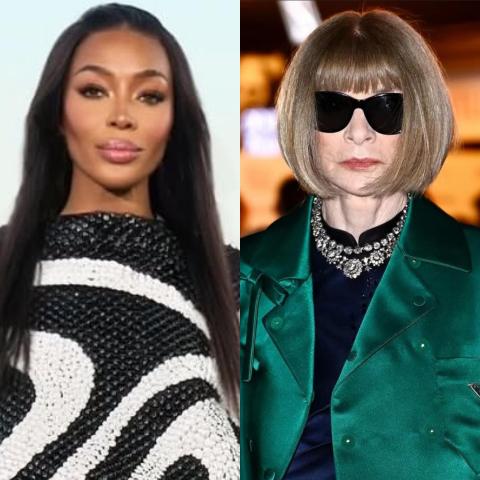 آنا وينتور وناعومي كامبل - إنستغرام