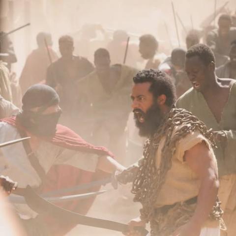 محمد رمضان من فيلم أسد