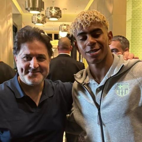 ملحم زين مع لامين يامال - إنستغرام