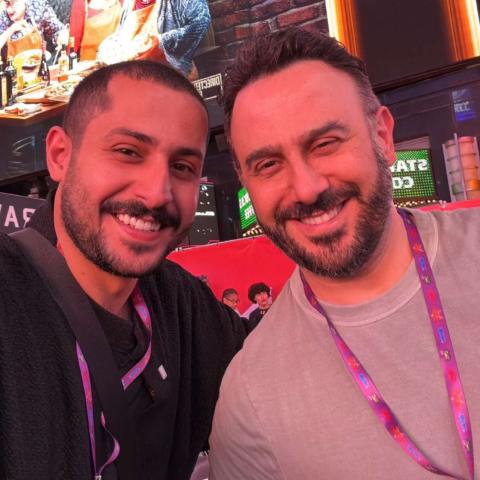 قصي خولي ومشاري العتيبي