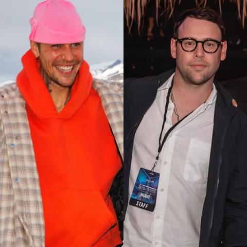 سكوتر براون وجاستن بيبر - إنستغرام