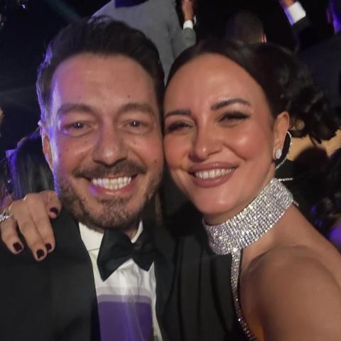 ريهام عبد الغفور و أحمد زاهر - صورة من اسنتقرام