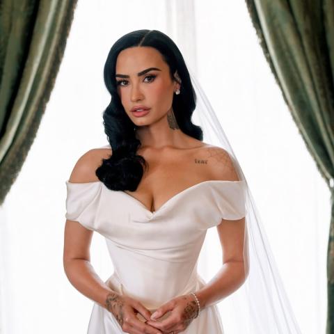 حفل زفاف ديمي لوفاتو و جوردان لوتس