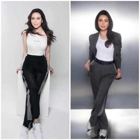 أسماء إبراهيم بأزياء ديور بطابع عصري ورياضي