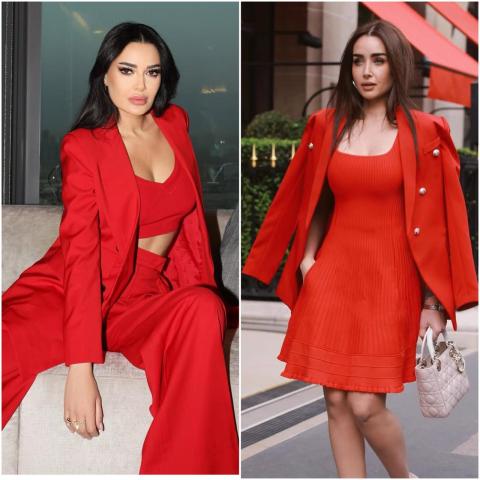 الأحمر سيد الموقف في إطلالات النجمات: من سيرين عبد النور إلى هنا الزاهد وغيرهن