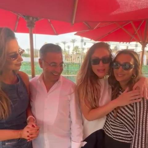 ريهام سعيد تُعلن تصالحها مع نادر صعب -  أنابيلا هلال