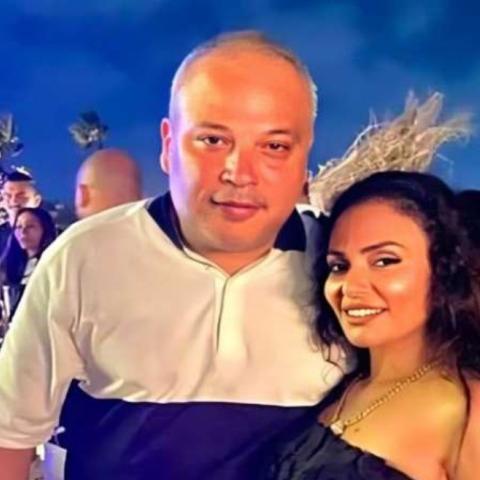 تامر عبد المنعم وزوجته