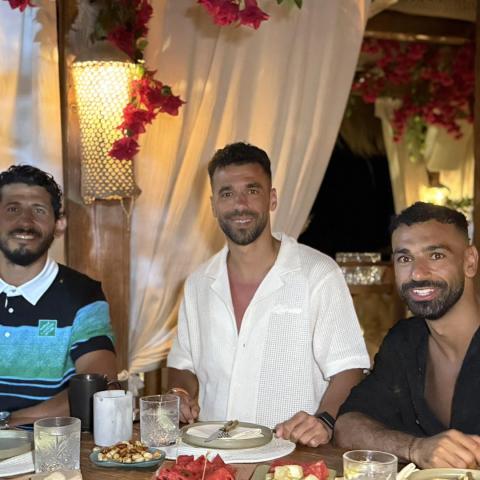 محمد صلاح وعبدالله السعيد وأحمد حجازي