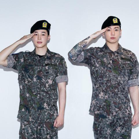 جونغكوك وجيمن من فرقة بي تي إس - إكس