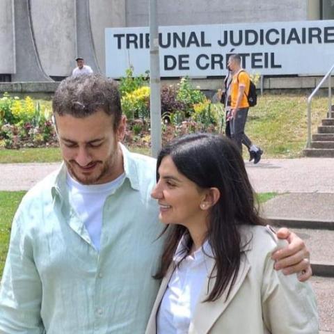 سعد لمجرد وزوجته غيثة العلاكي