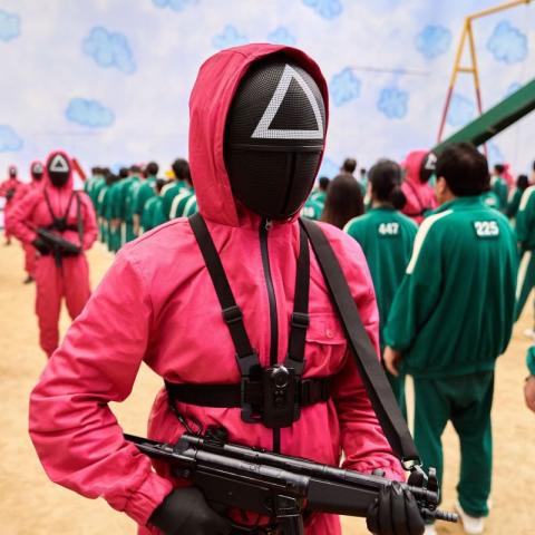 لعبة الحبار Squid Game  - تغطية انتخابات كوريا الجنوبية 2025