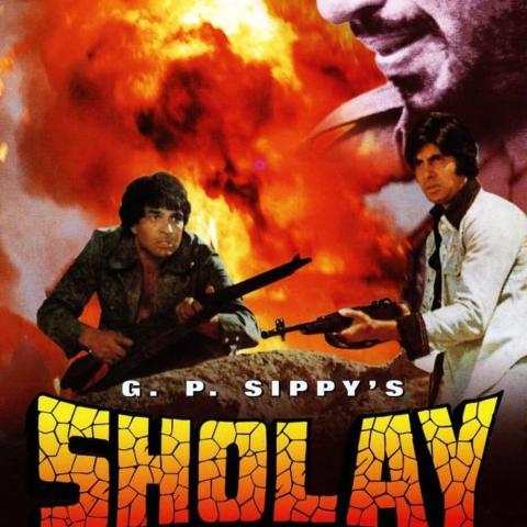 فيلم Sholay - الشعلة - مصدر الصورة غوغل