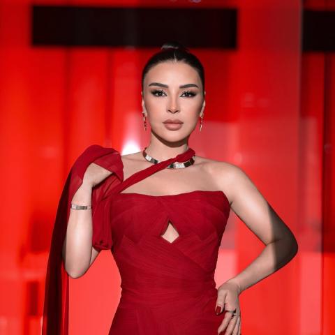 ماغي بو غصن من ي حفل العشاء الخيري لجمعية &quot;حماية&quot;