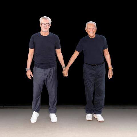 غياب جورجيو أرماني عن عروض أزياء العلامة لأسباب صحية