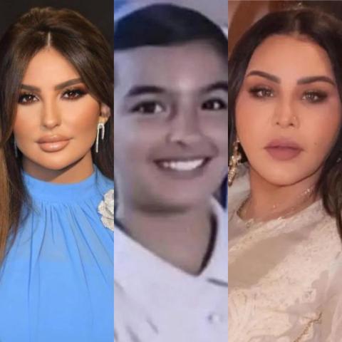 أحلام و شذى حسون و الطفلة العراقية - صورة  معدلة