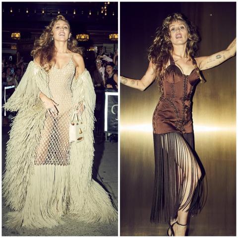 مايلي سايرس بـ 10 اطلالات ملفتة من سكياباريللي وغوتييه وغيرهم