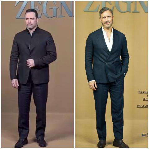 Zegna  تختار دبي لعرض تصاميمها الرجالية: كاظم الساهر وظافر العابدين وغيرهم في الصف الأول