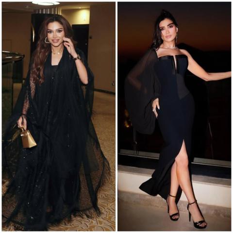 اللون الاسود على طريقة النجمات والمؤثرات.. من مي عمر الى نهى نبيل