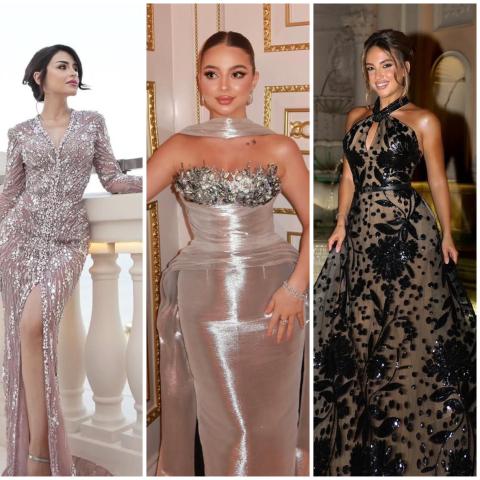 إطلالات مشاهير السوشيال ميديا في حفل زفاف شيرين بيوتي وأوسامة مروة