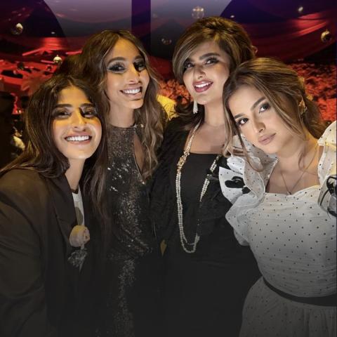 نجمات الخليج يتألقن بستايل retro في عشاء &quot;الدانة للدراما&quot;