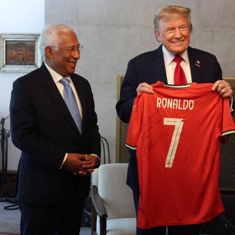 دونالد ترامب وأنطونيو كوستا - إكس