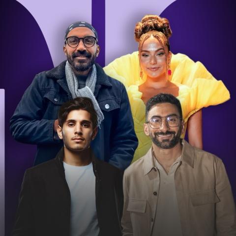 أنس بوخش و عمر فاروق و هيفاء بسيسو و شريف نبيل - صورة معدلة