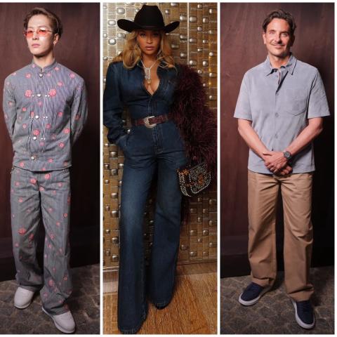 من بيونسيه الى برادلي كوبر وغيرهم.. اطلالات النجوم في عرض لويس فيتون