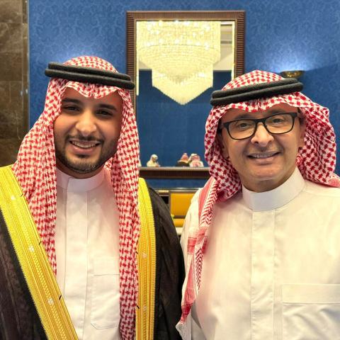 عبدالمجيد عبدالله وإبنه عبدالله