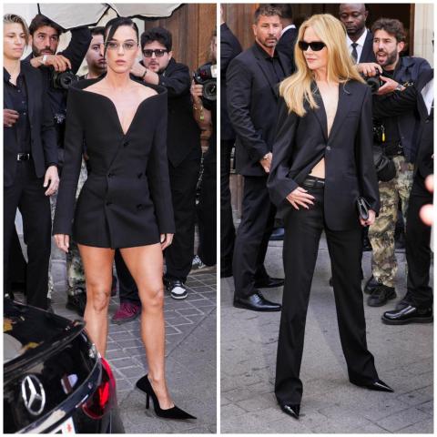 من كاتي بيري الى نيكول كيدمان .. المشاهير في عرض بالنسياغا ووداع ديمنا