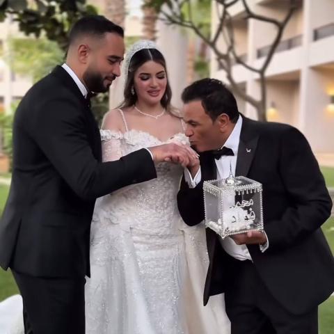 حفل زفاف ابنة محمد فؤاد