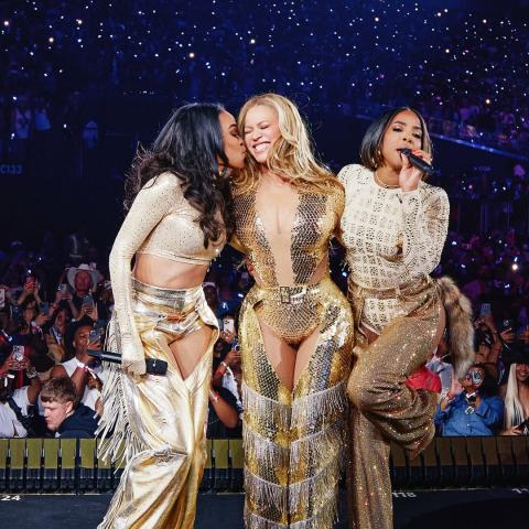 عودة ديستنيز تشايلد إلى المسرح بحفل بيونسيه الختامي - مصدر من انستغرام