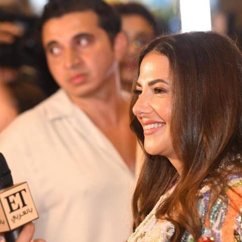 دنيا سمير غانم بالعرض الخاص لفيلم &quot;روكي الغلابة&quot;