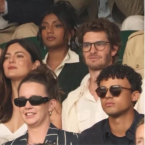 أندرو غارفيلد و مونيكا باربارو يخطفان الأنظار في ويمبلدون