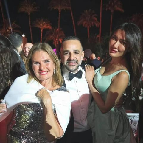 حفل زفاف حفيد عادل إمام