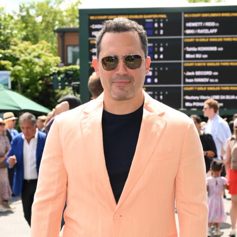 إطلالة ظافر عابدين في بطولة ويمبلدون: بدلة حيوية بتوقيع رالف لورين