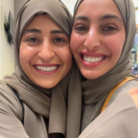 شجون الهاجري و فاطمة الصفي - صورة من انستقرام