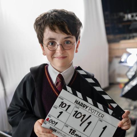 دومينيك ماكلاكلين بدور هاري بوتر - إكس