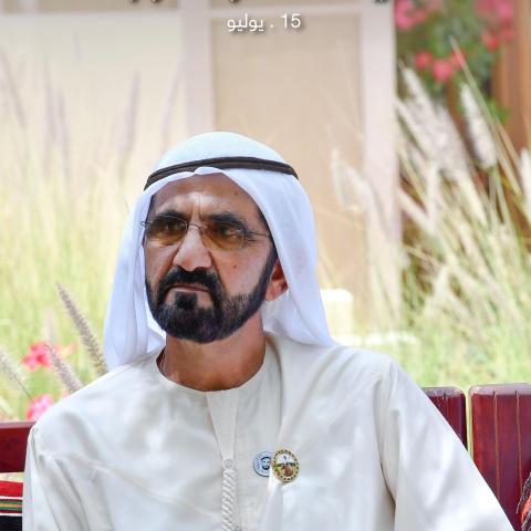 الشيخ محمد بن راشد آل مكتوم يحتفل بعيد ميلاده الـ76