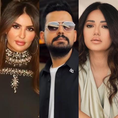 رحمة رياض وقصي حاتم وشذى حسون