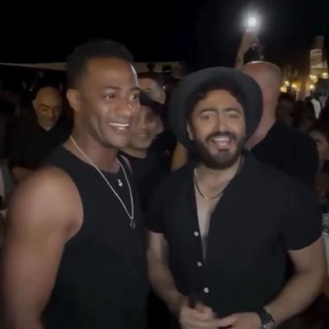 تامر حسني ومحمد رمضان