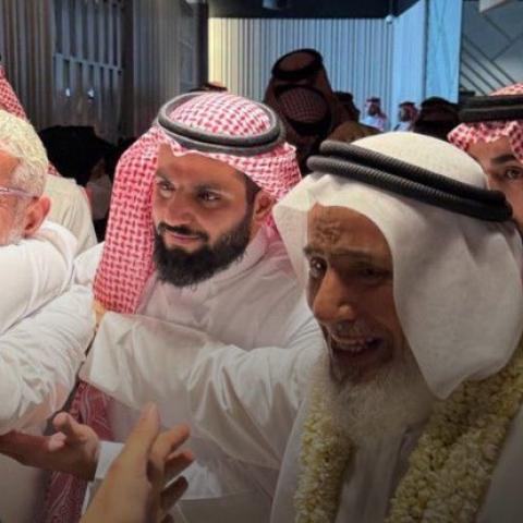 استقبال حميدان التركي - قناة الإخبارية